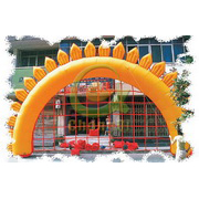 inflatable arch